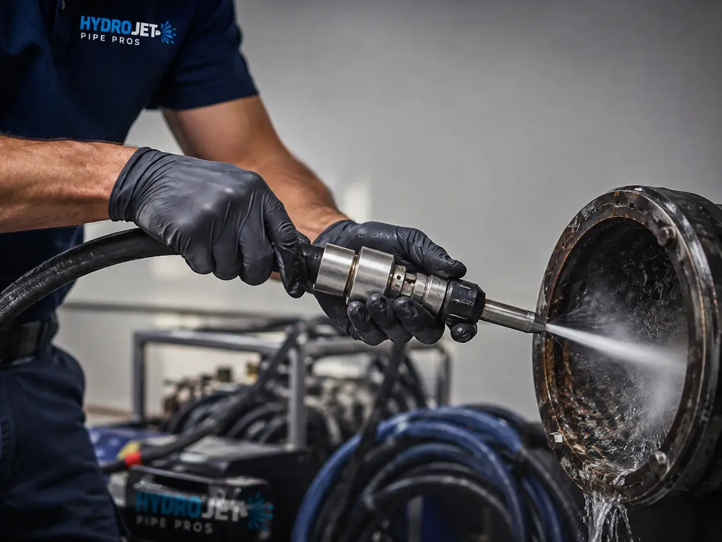 Hydro Jet Pipe Descaling in Orting, WA